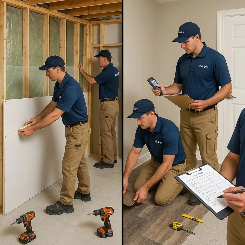 Repairs and Reconstruction process in Wayne County, NY